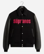 Kith for The Sopranos Black Varsity Jacket