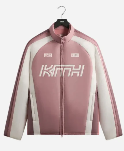 Kith x ASICS Loyalty Exclusive Brixton Rose Gold Track Puffed Jacket