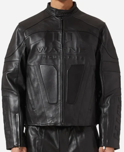 Kith x Batman Moto Leather Jacket