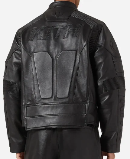 Kith x Batman Moto Leather Jacket - Black