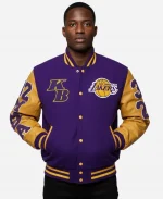 Kobe Bryant Lakers Mamba Varsity Jacket