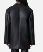 Kris Jenner Tv Series The Kardashians S07 Black Leather Blazer