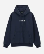 Kymas Navy Blue Pullover Hoodie