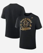 LA Dodgers WS Champions Parade Black Tee