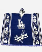 LA Dodgers Wool Hooded Poncho