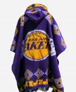 Lakers Purple Poncho