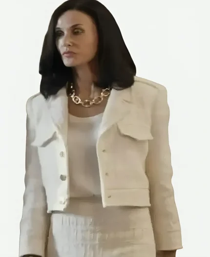 Landman S02 Demi Moore Cropped Jacket