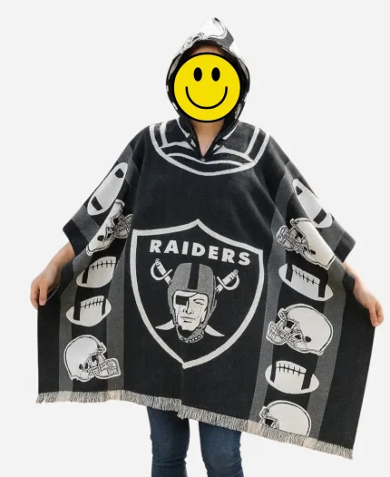 Las Vegas Raiders Poncho
