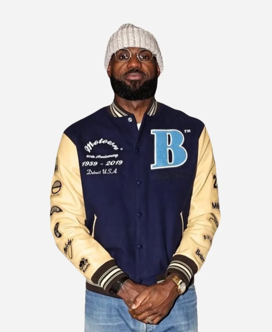 LeBron James Motown Records Varsity Jacket LeBron James Motown Records Varsity Jacket