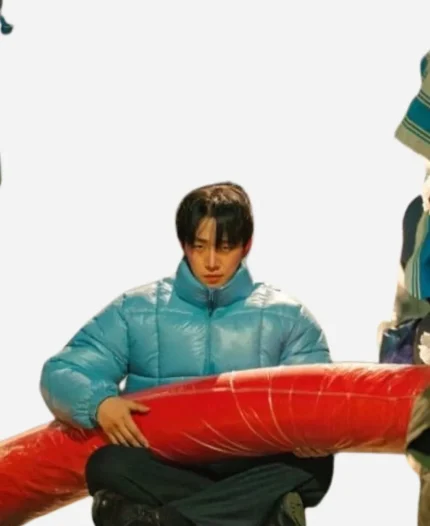 Lee Jun-ho Typhoon Family S01 Puffer Jacket