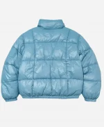 Lee Jun-ho Typhoon Family S01 Puffer Jacket - Blue
