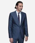 Lee Pace Bodies Bodies Bodies 2022 Greg Blue Suiting Blazer
