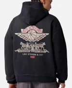 Levi's x Jordan 2026 Black Hoodie