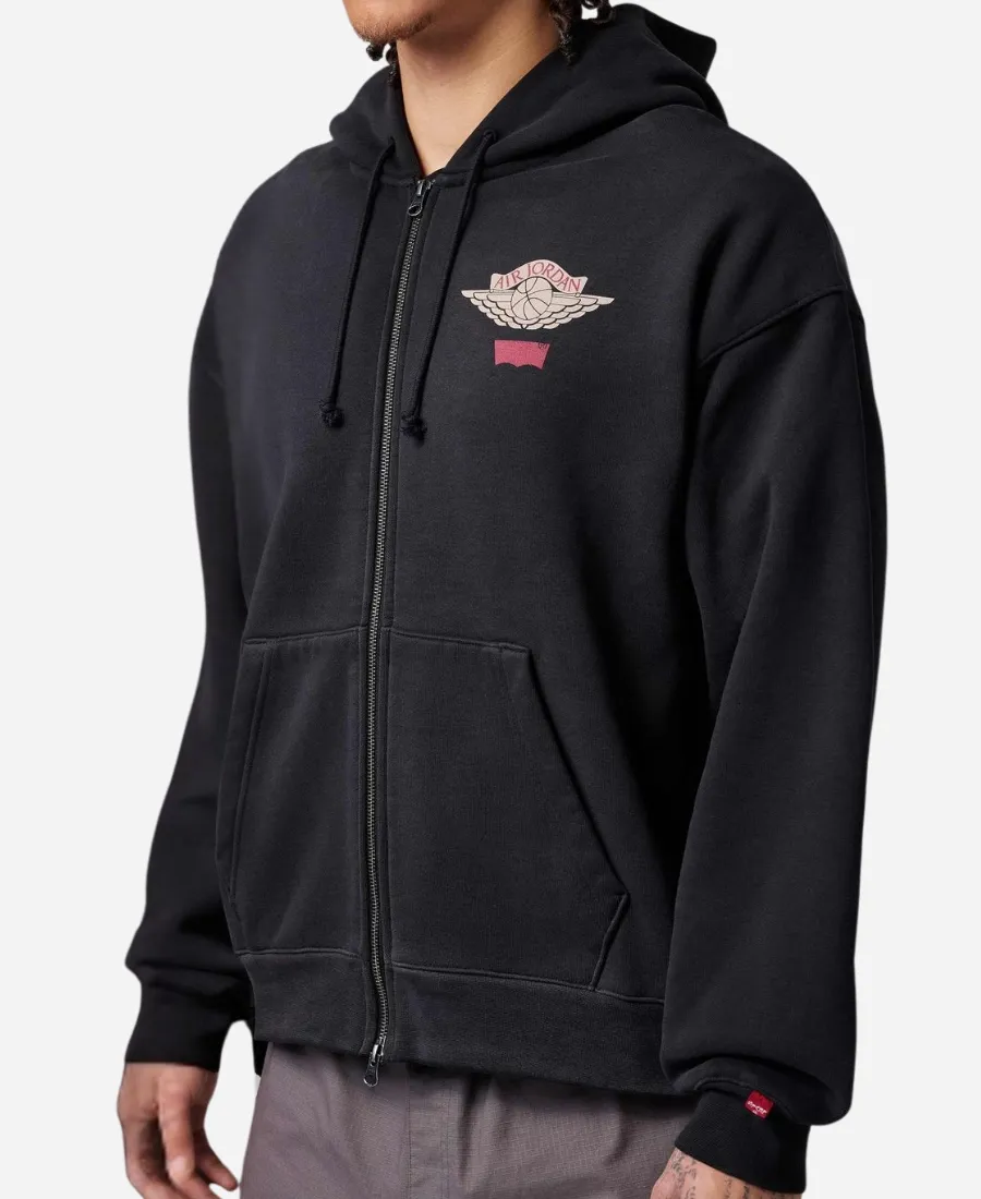 Levi's x Jordan Black Hoodie Levi's x Jordan Black Hoodie