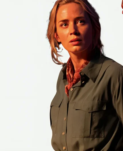 Lily Houghton Jungle Cruise Green Jacket