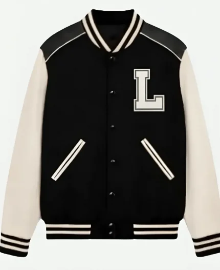 Lionel Richie American Idol S24 Black and White Varsity Jacket