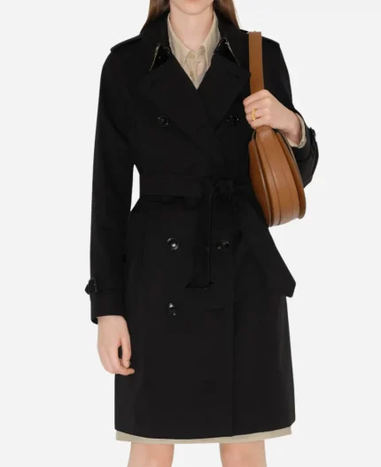 Lizzy Caplan Wool Coat