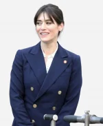 Lizzy Caplan Zero Day Blue Blazer