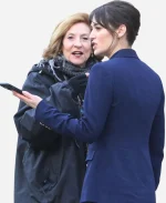 Lizzy Caplan Zero Day 2025 Blue Blazer - Jacket Era