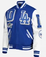 Los Angeles Dodgers Pro Standard Logo Mashup Varsity Jacket