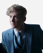 Ludwig Dieter Army of Thieves Matthias Schweighofer Blue Plaid Blazer