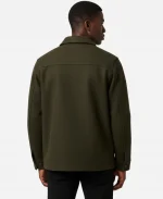 Mackinaw Green Wool Cruiser Jacket - For Sale