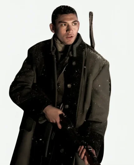 Malyen Oretsev Shadow And Bone Green Wool Blend Coat