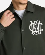 Man UTD Coach Charcoal Jacket