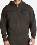Manchester United Archive Full Zip Hoodie