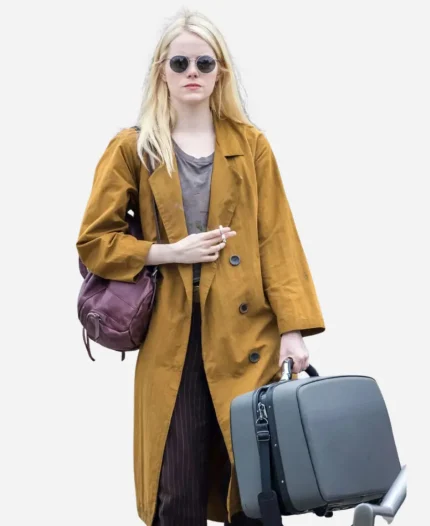 Maniac Annie Landsberg Brown Trench Coat