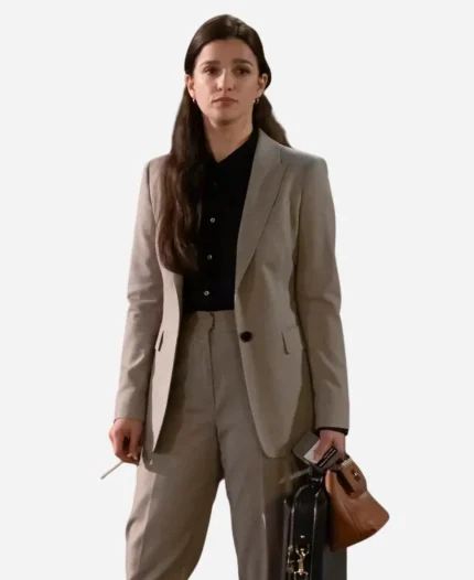 Marisa Abela Industry S02 Beige Blazer