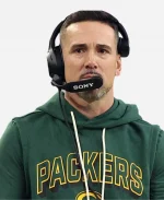 Matt LaFleur Packers Sideline Green Hoodie