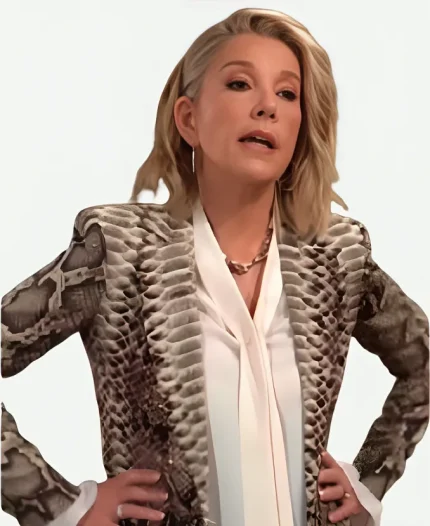Melody Thomas-Scott The Young and the Restless Snakeskin Blazer