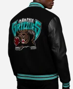Memphis Grizzlies Black Varsity Jacket