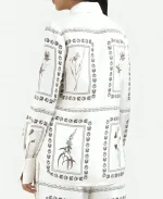 Meryl Streep Printed Blouse