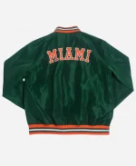 Miami FL Green Bomber Jacket