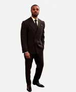 Michael B. Jordan Golden Globes Awards 2026 Brown Suit