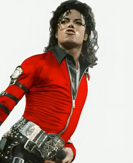 Michael Jackson Bad World Tour 1987 Red Jacket