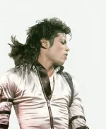 Michael Jackson Bad World Tour 1987 Silver Jacket For Sale