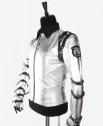 Michael Jackson Jacket Bad World Tour Jacket - Silver