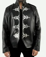 Michael Jackson V8 Leather Jacket - Black