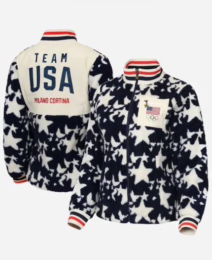 Milano Cortina 2026 Team USA Sherpa Jacket