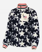 Milano Cortina 2026 Team USA Sherpa Jacket - Navy