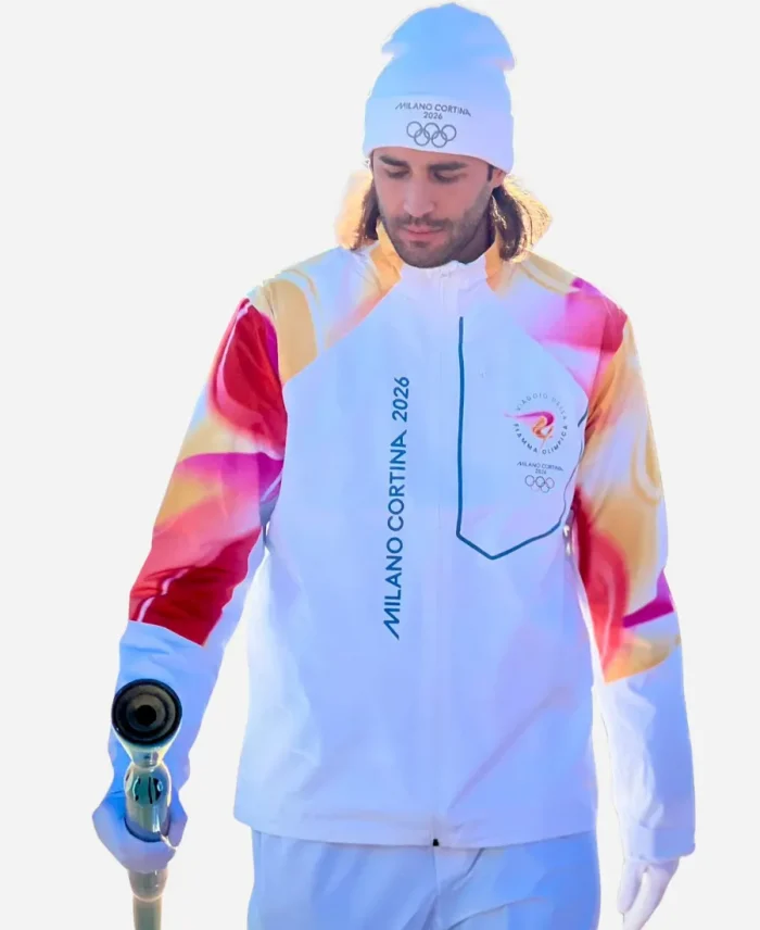 Milano Cortina 2026 Olympic Winter Games Torchbearers Jacket