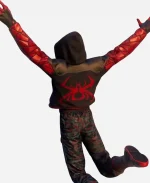 Miles Morales The End Spider-Man Hoodie - Black And Red