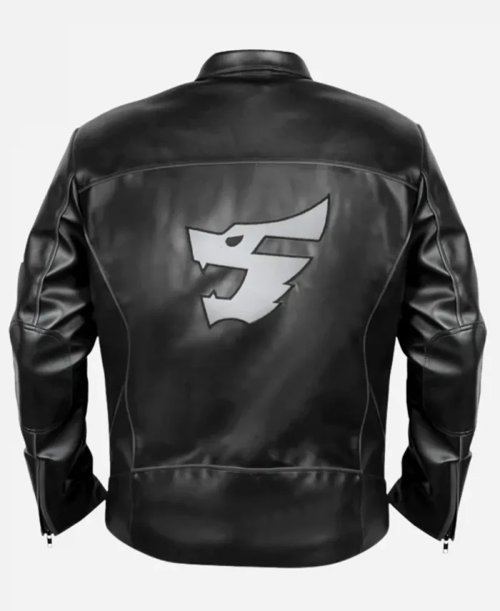 Power Rangers RPM ZIggy Grover Black Leather Jacket