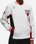 Mitchell & Ness Chicago Bulls 1996-97 Warmup Jacket - White