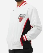 Mitchell & Ness Chicago Bulls 1996-97 Warmup White Jacket