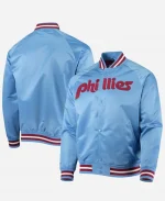 Mitchell & Ness Philadelphia Phillies Raglan Full-Snap Jacket
