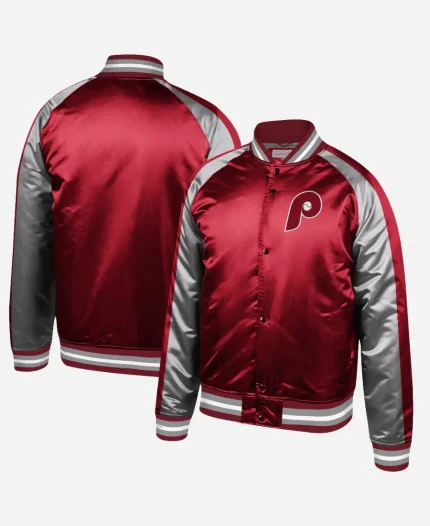 Mitchell & Ness Phillies Colorblocked Jacket